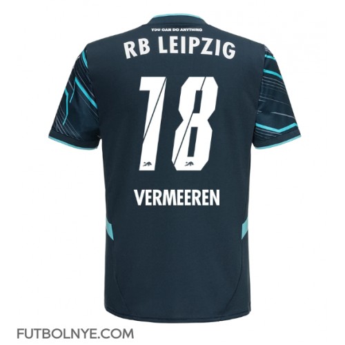 Camiseta RB Leipzig Arthur Vermeeren #18 Tercera Equipación 2024-25 manga corta